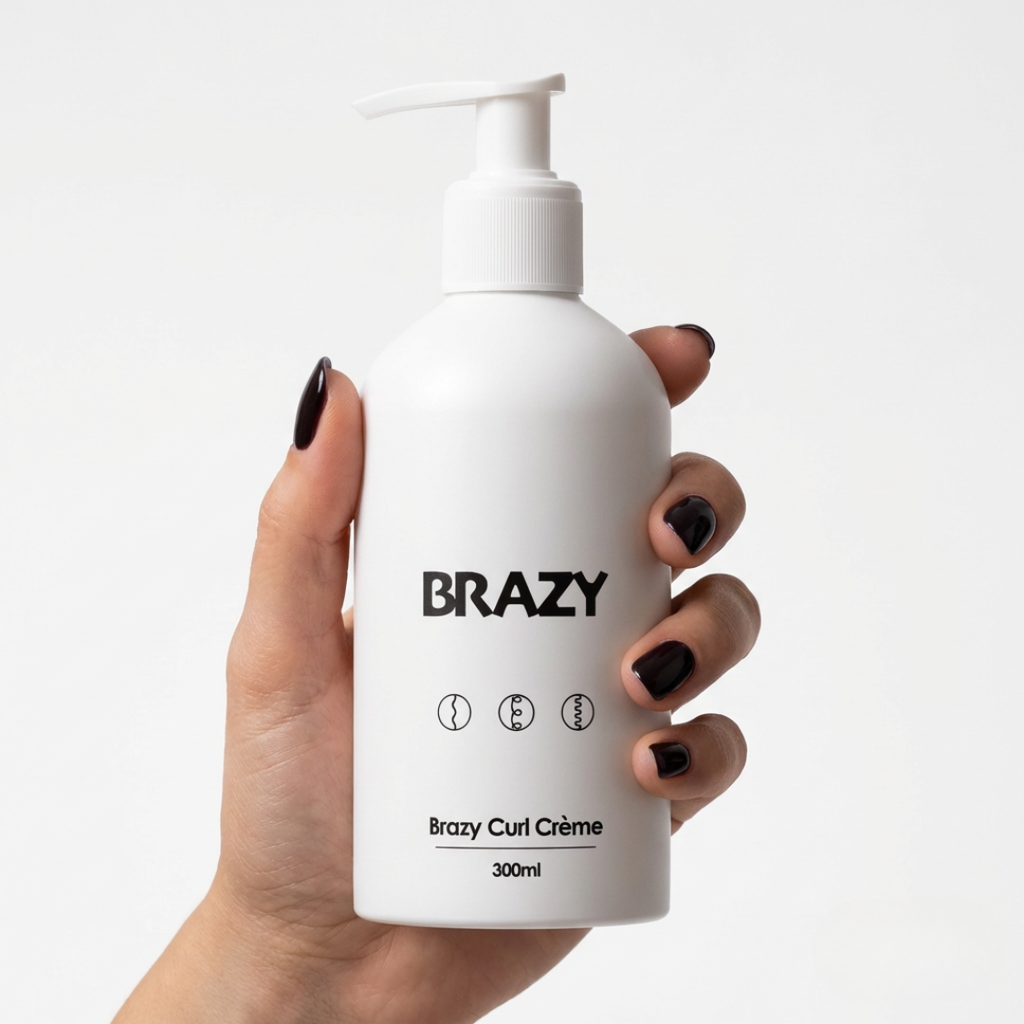 Brazy Curl Crème – 300ml Eco Aluminium Bottle