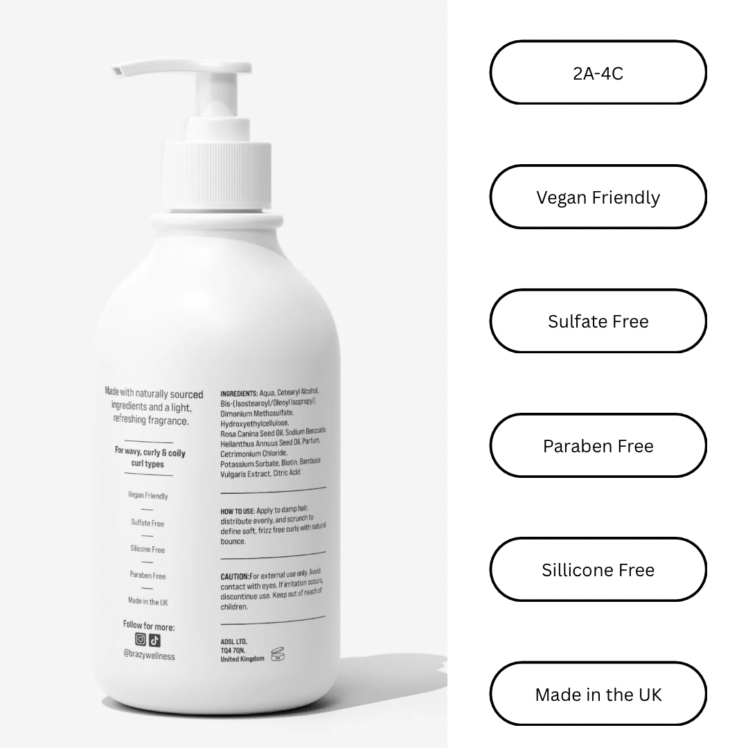 300ml Brazy Curl Crème